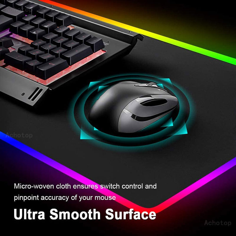 Tapete de mesa/mouse pad de LED