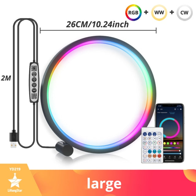 Novo Ring Light RGB Rhythm